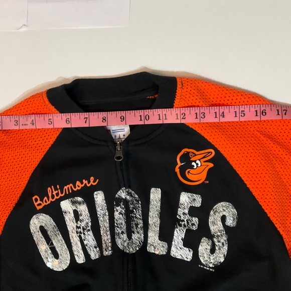 Authentic Baltimore Orioles Men’s Zippered Sweater - Size S - NWT - Picture 2 of 11